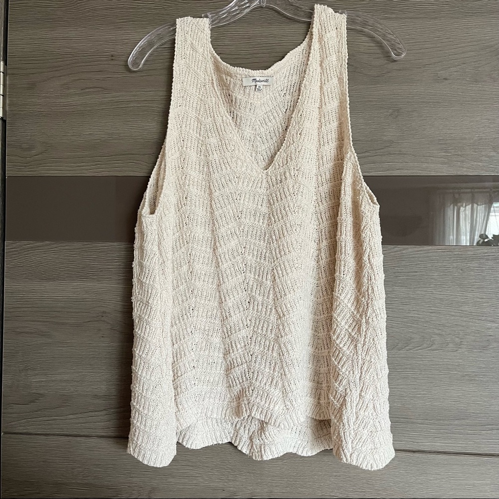 madewell crochet tank